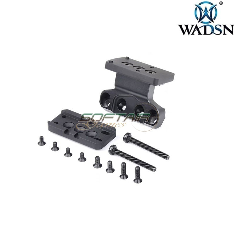 Offset mount RMR BLACK for LPVO Mount Wadsn (ws02009-bk-lo)