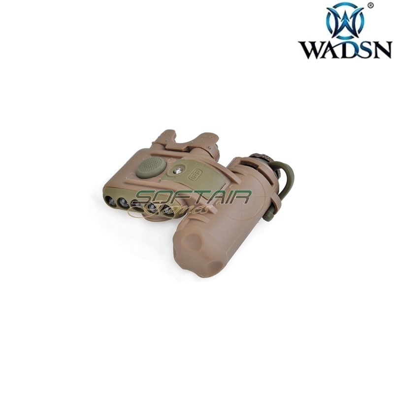 Helmet Light Set Gen 2 DARK EARTH Wadsn (wex029-de-red)