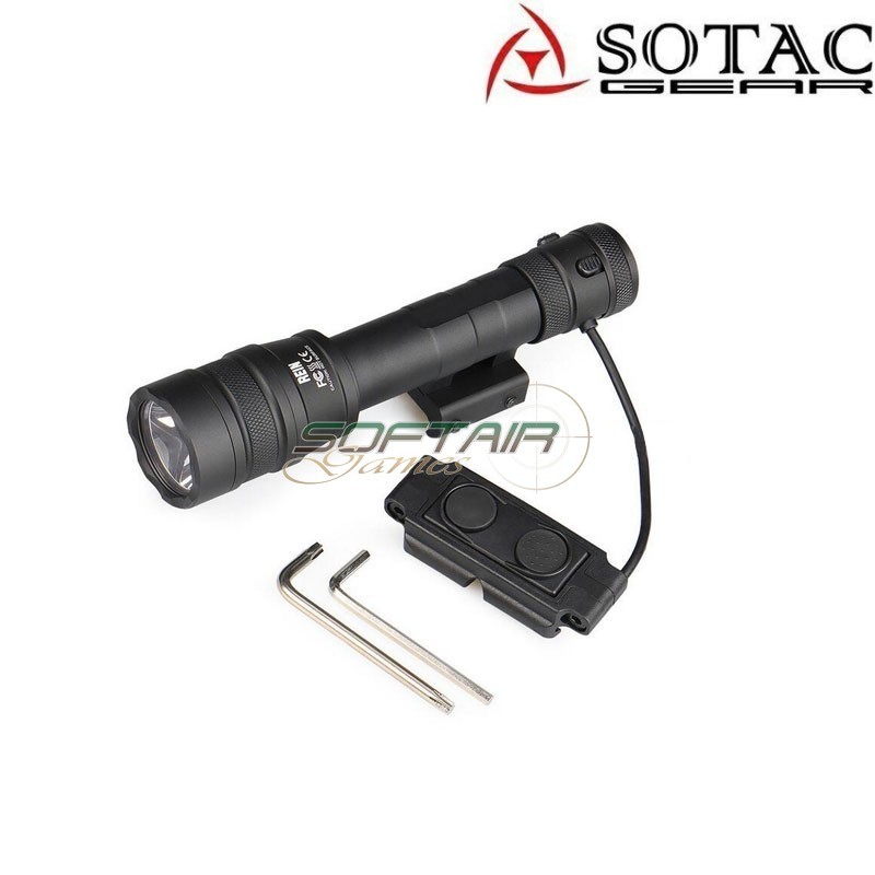 Torcia CD Style REIN 1.0 Lunga BLACK Sotac Gear (sg-sd-1113-bk)