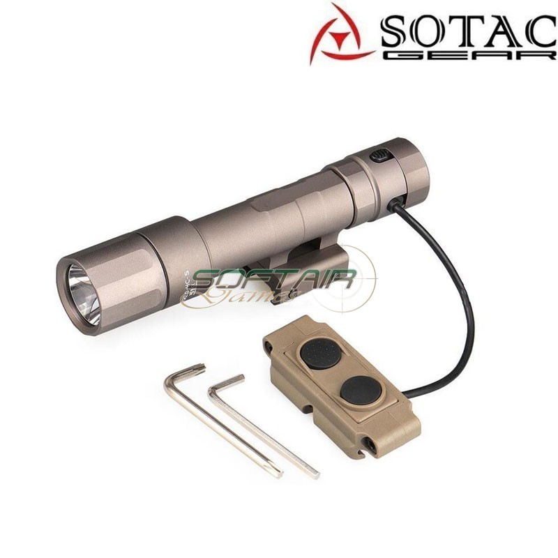 Flashlight CD Style REIN 2.0 Long DARK EARTH Sotac Gear (sg-sd-1116-de)