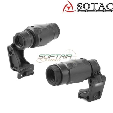Full Kit Magnifier 3XMAG-1 BLACK Sotac (sg-m-30-kit-bk)