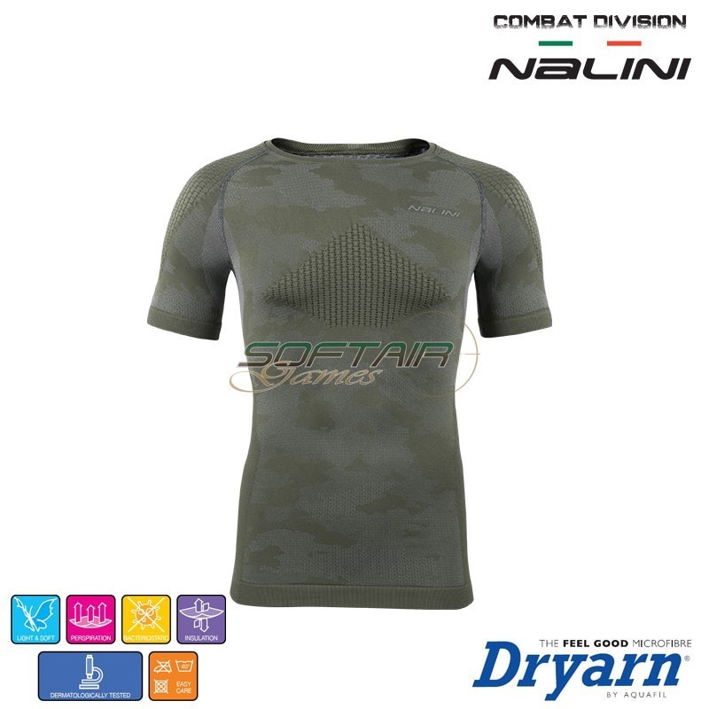 Combat JERSEY M/C 4 Seasons RANGER GREEN CAMO Nalini (cdn-33200-rgc-9000)
