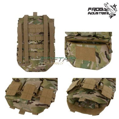 ASSAULT Rear Panel Molle MULTICAM Frog Industries® (fi-51613103-mc)