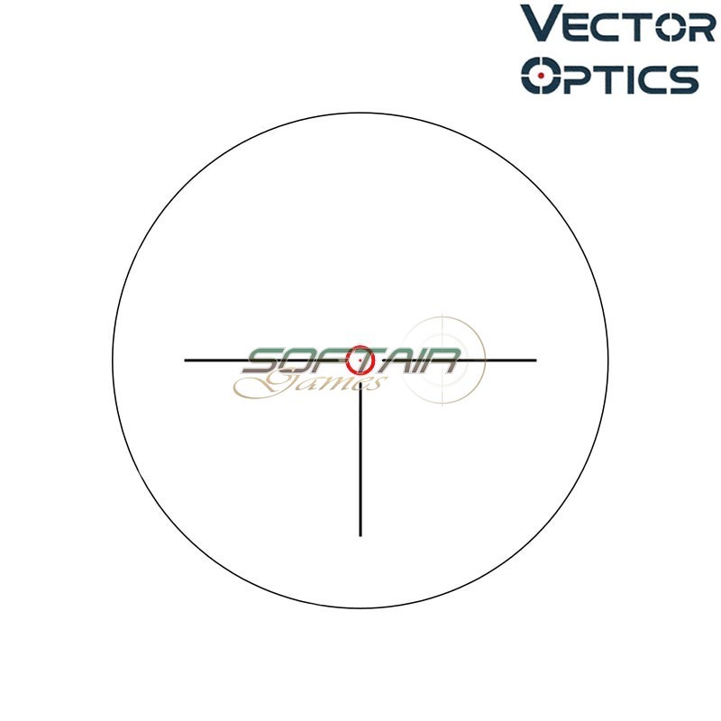 Scope Grimlock 1-4x24SFP Riflescope BLACK Vector Optics (ve-scoc-40)