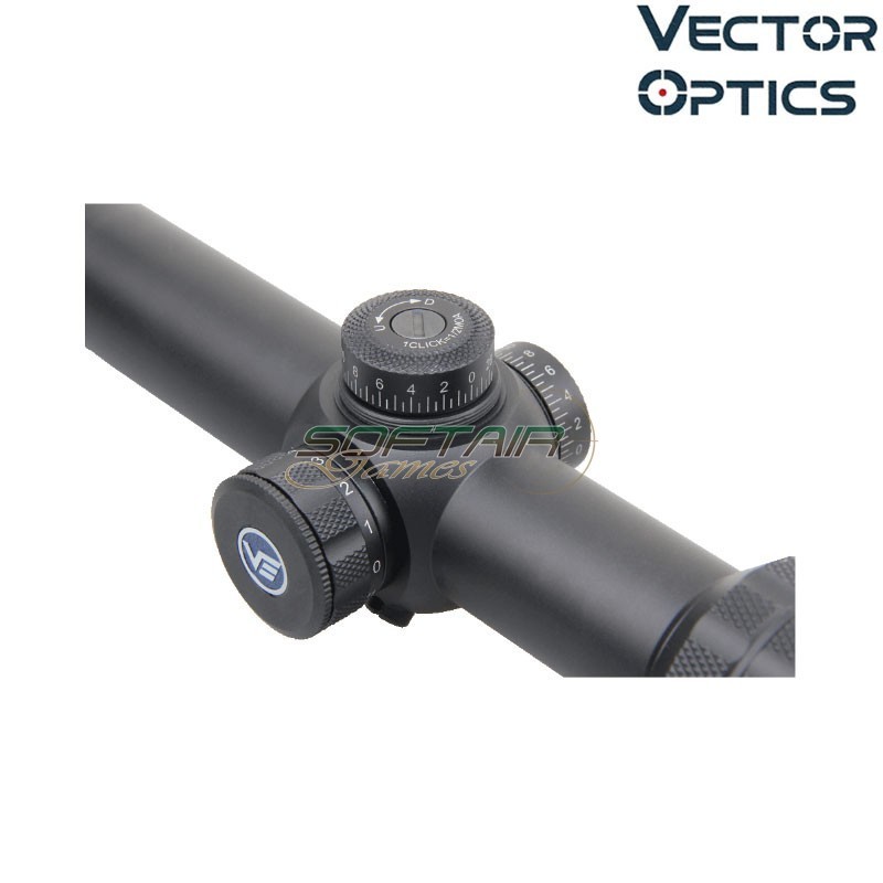 Scope Grizzly 1-4x24 Hunting Riflescope BLACK Vector Optics (ve-scoc-41)