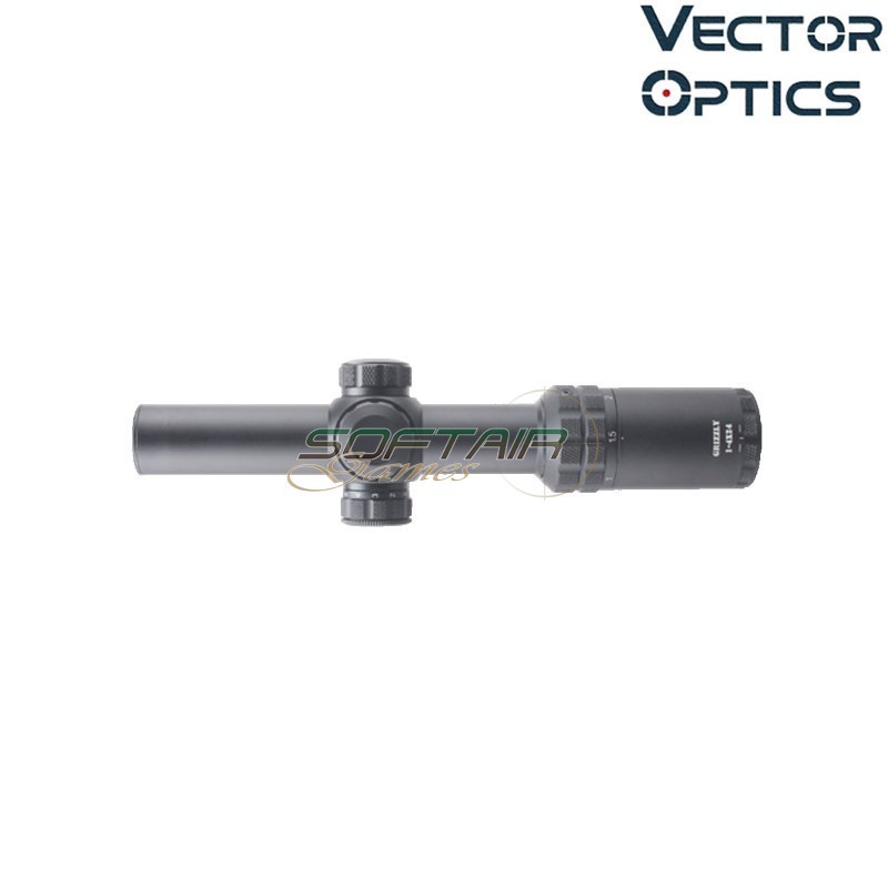 Scope Grizzly 1-4x24 Hunting Riflescope BLACK Vector Optics (ve-scoc-41)