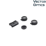 RED Dot Maverick-IV 1x20 Mini Rubber Armored Reflex BLACK Vector Optics (ve-scrd-60)