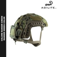 Ops-Core Maritime/FAST SF Super High Cut Helmet Cover-Gen4 RANGER GREEN Agilite (8246rng)