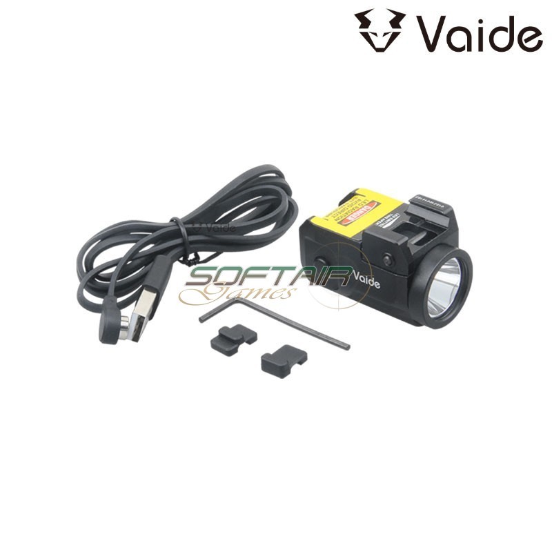 Flashlight Scrapper Subcompact BLACK Vaide (vd-vapl-01)