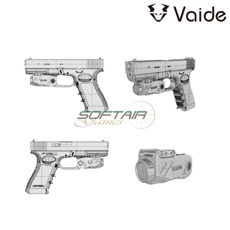 Flashlight Scrapper BLACK Vaide (vd-vapl-03)
