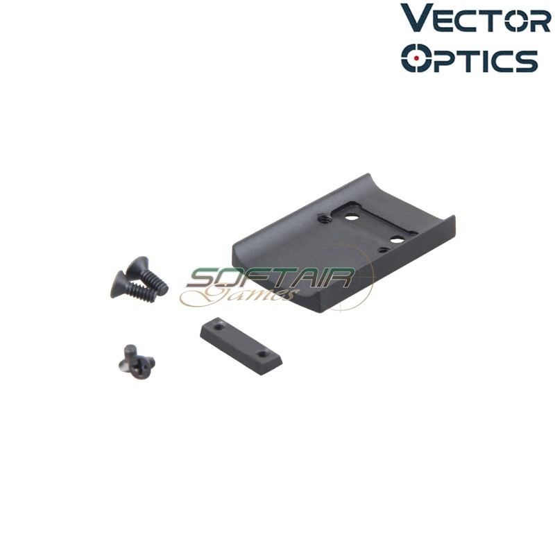Mount MOJ Footprint RMR BLACK per Glock G17 Vector Optics (ve-scrdm-01)