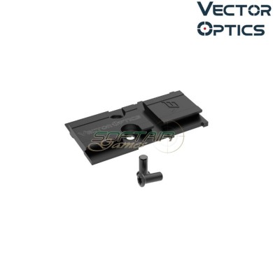 Adattatore MOS a VOD BLACK Frenzy Plus per Glock G17 Vector Optics (ve-scfrm-12)