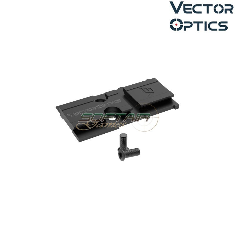 Adapter MOS to VOD BLACK Frenzy Plus for Glock G17 Vector Optics (ve-scfrm-12)
