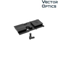 Adapter MOS to VOD BLACK Frenzy Plus for Glock G17 Vector Optics (ve-scfrm-12)