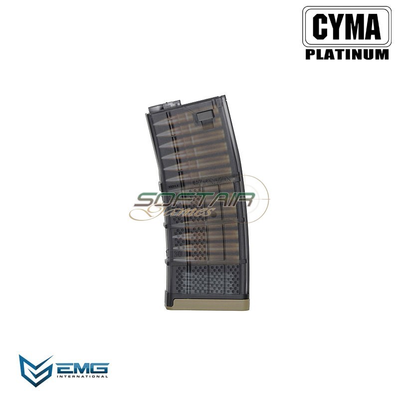 Caricatore monofilare 150bb L5 AWM 300BLK CYMA Platinum (cm-fbp4194-fde)