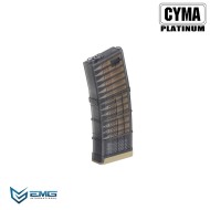 Mid-cap S-Mag polymer magazine 100bb GREY for ARP9 X-Series Specna Arms® (spe-05-035406)
