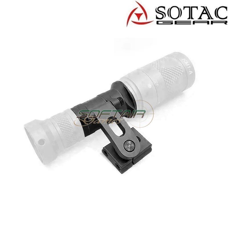 Multi-Axis M300-M600 support for BLACK Sotac helmet (sg-jq-099-bk)