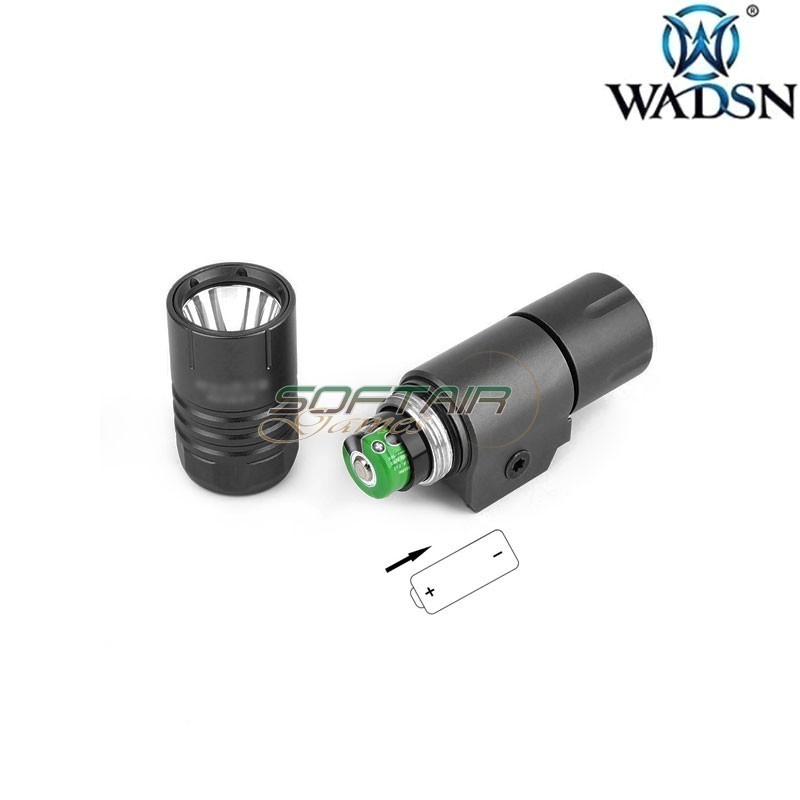 Torcia Mod. Style PDW350-PLHv2 2.0 BLACK Wadsn (wd04097-bk-lo)