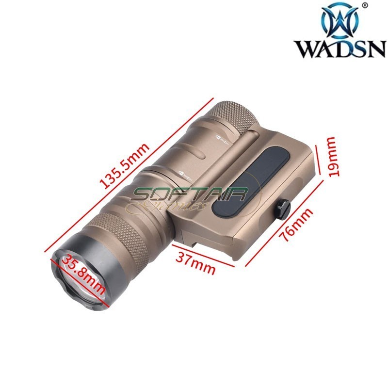 Flashlight CD Style OWL DARK EARTH Wadsn (wd04098-de-lo)