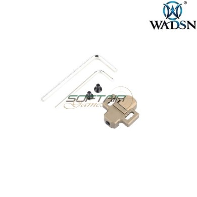 Tactical side scout mount 20mm weaver DARK EARTH for M300/M600 Wadsn (wd02025-de)