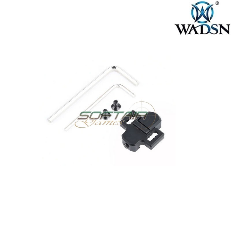 Tactical side scout mount 20mm weaver BLACK for M300/M600 Wadsn (wd02025-bk)