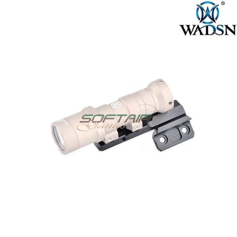 Thorntail OffSet mount LONG SBR BLACK for flashlight Wadsn (wd02029-bk-lo)