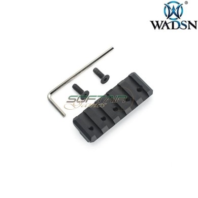 UNT. style OffSet rail mount BLACK Wadsn (wd02019-bk-lo)