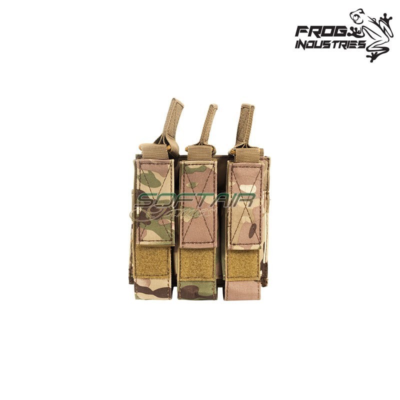 Triple Fast MP5/MP7/MP9 Magazines Pouch MULTICAM Frog Industries® (fi-m51613033-mc)