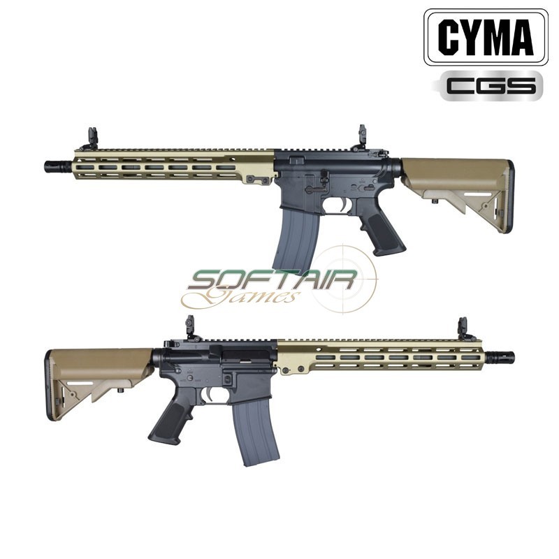Fucile a Gas MK16 13.5" GBBR TWO TONE Cyma CGS (cm-cgs003-13.5)