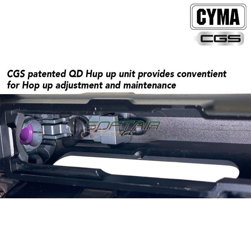 Gas rifle M4A1 10.5" GBBR BLACK Cyma CGS (cm-cgs001-10.5)