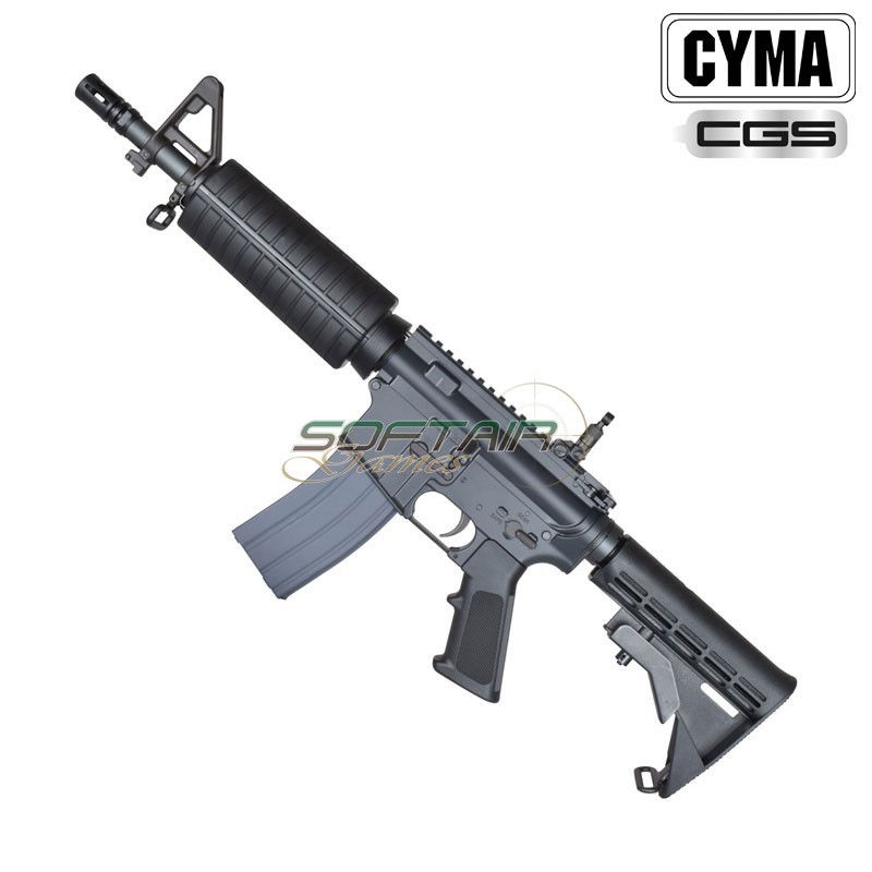Fucile a Gas M4A1 10.5" GBBR BLACK Cyma CGS (cm-cgs001-10.5)