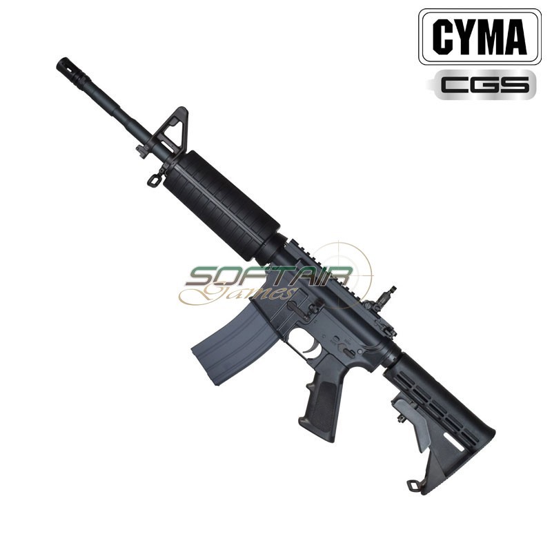 Gas rifle M4A1 14.5" GBBR BLACK Cyma CGS (cm-cgs001-14.5)