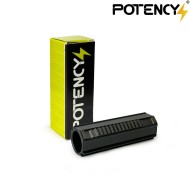 Pistone CARBON 14.5 denti Acciaio CNC Potency® (pty-carbon)