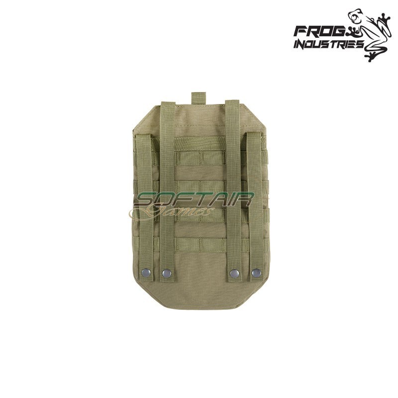ASSAULT Mod. 2 Rear Panel Molle OLIVE DRAB Frog Industries® (fi-51613205-od)