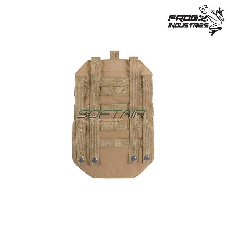 ASSAULT Mod. 2 Rear Panel Molle COYOTE Frog Industries® (fi-51613205-cb)
