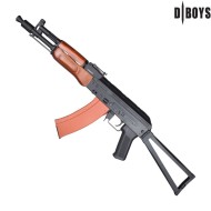 Electric Rifle AKS74 Full metal and REAL WOOD Dboys (4784)