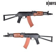 Electric Rifle AKS74 Full metal and REAL WOOD Dboys (4784)