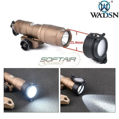 Diffuser for Flashlight BLACK Wadsn (wex306-bk)