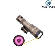Torcia IR CD Style REIN 1.0 Micro DARK EARTH Wadsn (wd04089-de-lo)