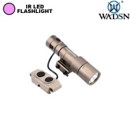 Torcia IR CD Style REIN 2.0 Micro DARK EARTH Wadsn (wd04091-de-lo)