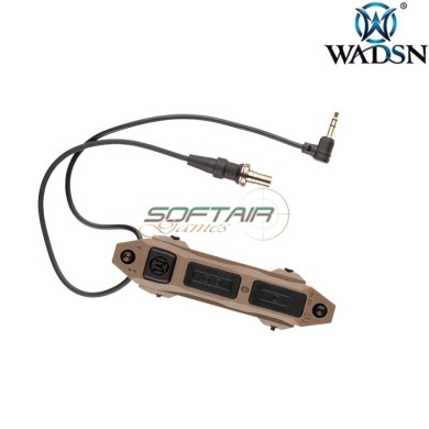 Dual Switch Remote Cable SF and 3.5mm Plug DARK EARTH WADSN (wd07005-de)