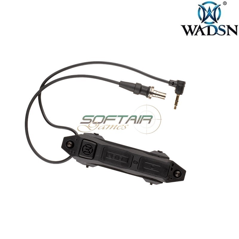Dual Switch Remote Cable SF and 3.5mm Plug BLACK WADSN (wd07005-bk)