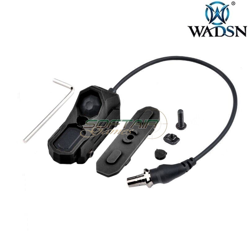 Dual Switch Remote Cable SF Plug BLACK WADSN (wd07040-bk)