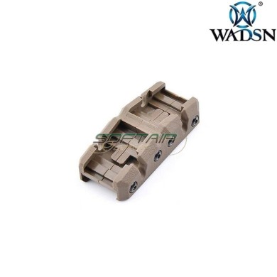 HRF Dual RAMP Modbutton Switch Cage DARK EARTH Rail Mount WADSN (wd07030-de)