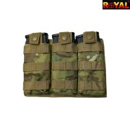 Tasca tripla porta caricatori MULTICAM Royal (ry-1288-mc)