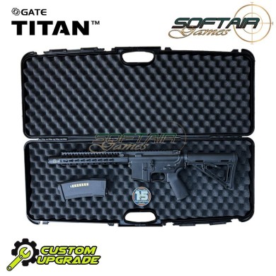 Fucile elettrico DSG FULL CUSTOM 35bb/s BLACK SoftairGames (sgw-25-dsg-bk)