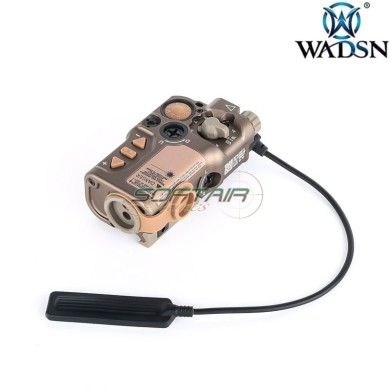 RD-X Style Aiming Red Laser & IR Laser DARK EARTH WADSN (wd6078-t)