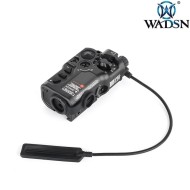 RD-X Style Aiming Red Laser & IR Laser BLACK WADSN (wd6078-b)