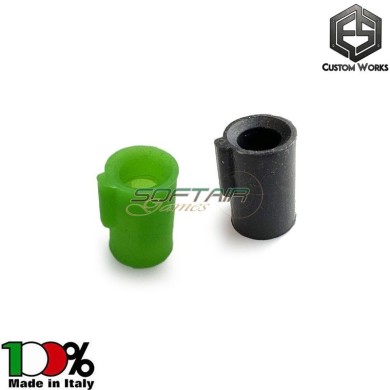 COMBO Gommino Hop Up Hulk flat 50° e 60° per Fucile/pistola Molla/GBB E.s. Custom Works (escw-66)