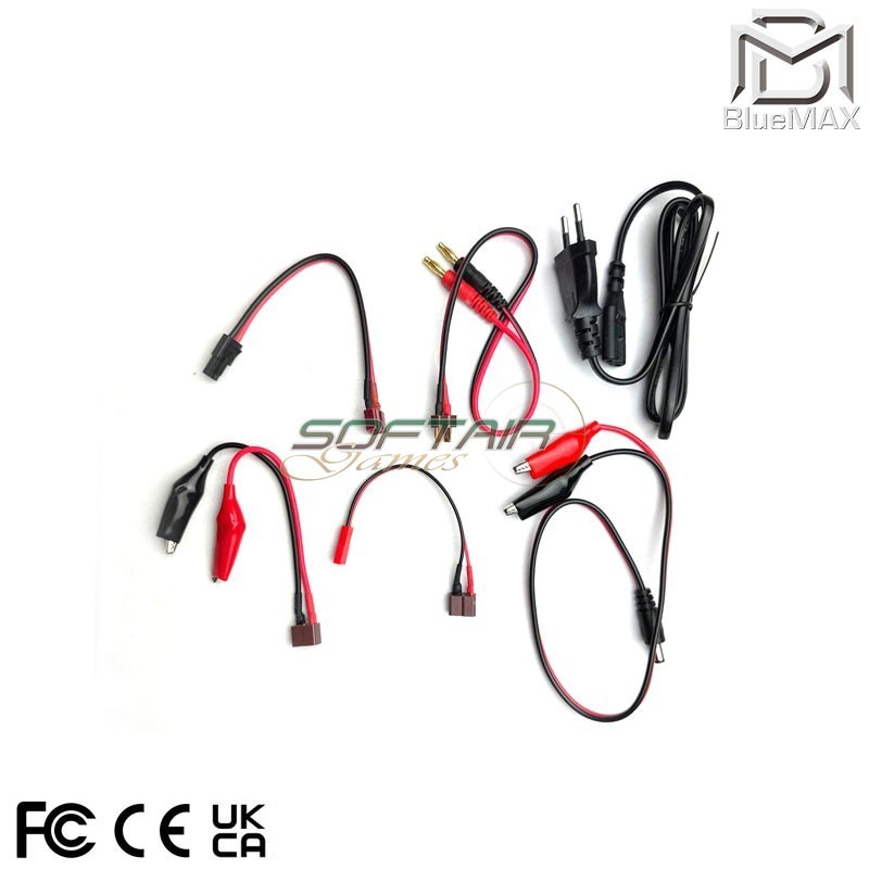 Carica Batterie LiPo / LiFe / Li-Ion / NiMH / NiCd Technology Smart Bluemax-power® (bmp-dp80-charger)